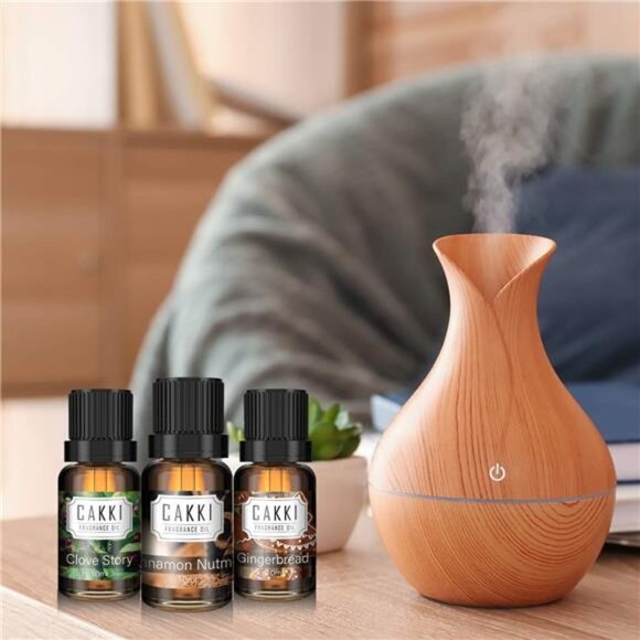 Essential Oils for Diffusers for Home, 6 x10ml, CAKKI Fragrance Oils Set - Picture 5 of 7